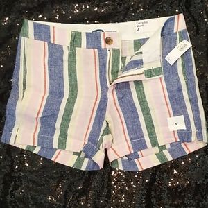Old Navy striped shorts. 🤑